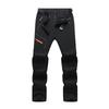 Mens Outdoor Windproof Waterproof Hiking Pants Loose Fit Straight Leg Casual Sport Trousers Winter