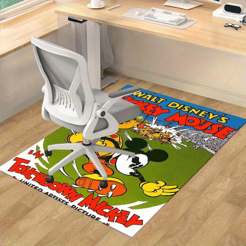 1pc, Walt Disney s Mickey Mouse Touchdown Mickey Home Office Chair Rug Outdoor GiftP097 60cm by 90cm