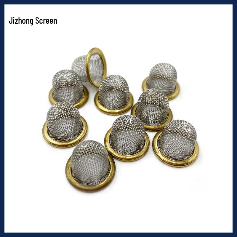 Stainless Steel Round Edge Filter Screen Cap for Water and Oil Pipe Igniter