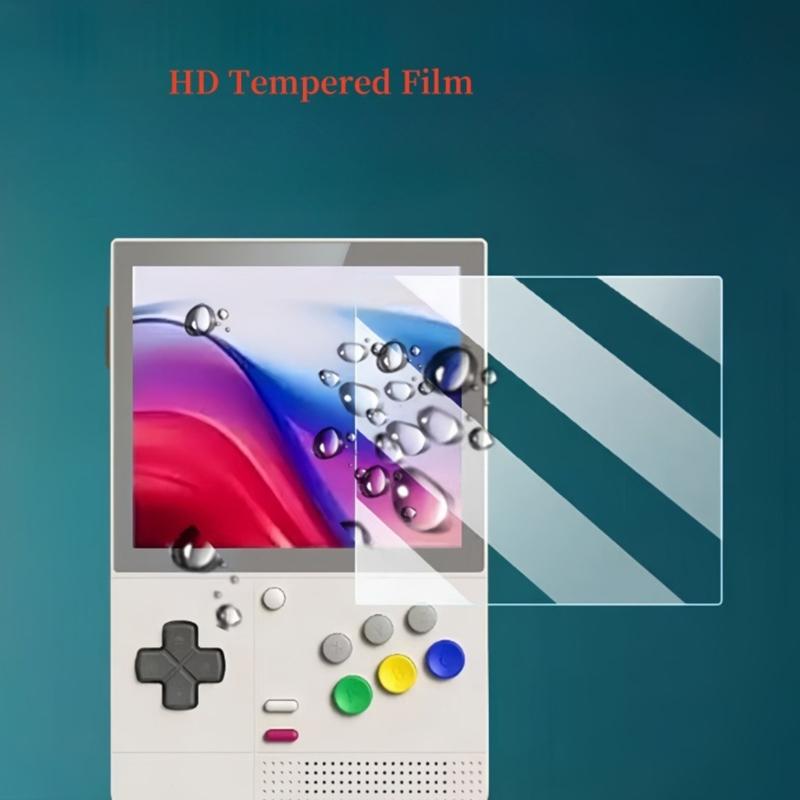 Tempered Glass Shield Cover Film Screen Protector for Retroid Pocket Game Console Offer 9H Hardness & Scratch Resistance