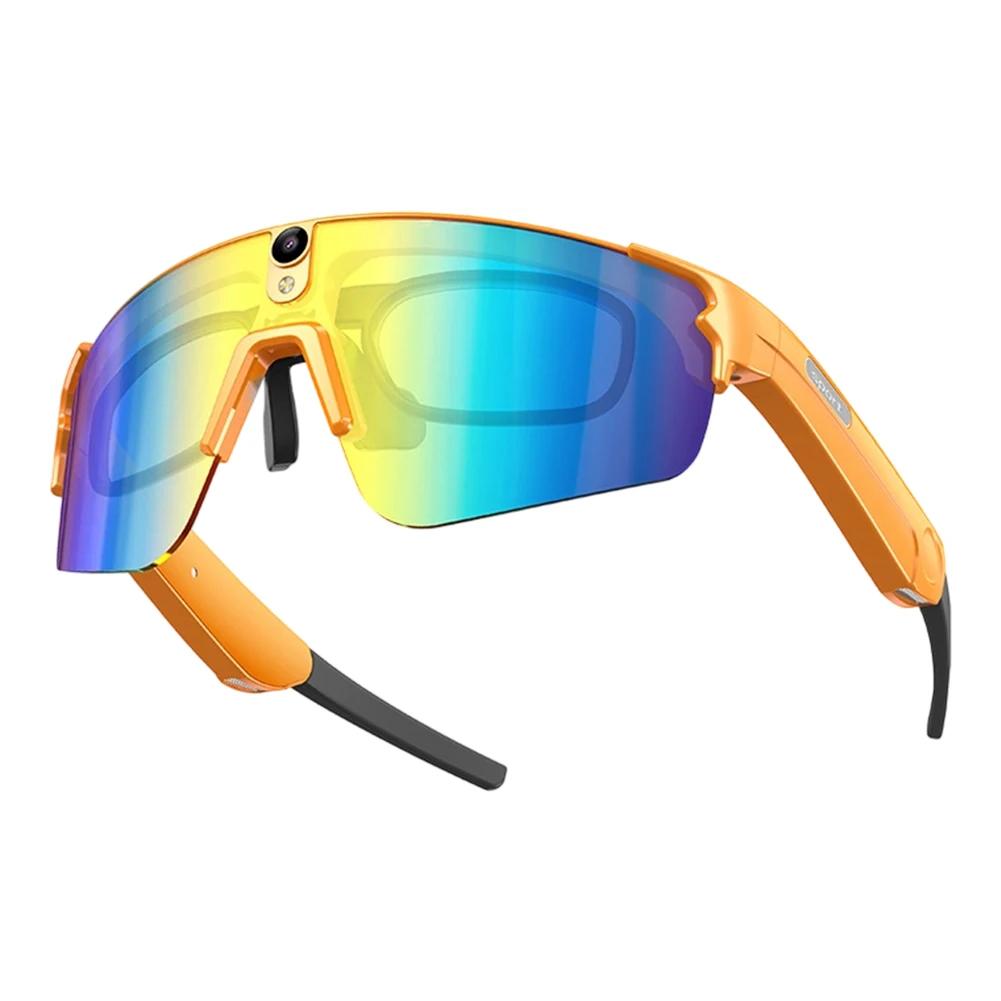 Velobraukšanas AI viedās brilles 4K HD