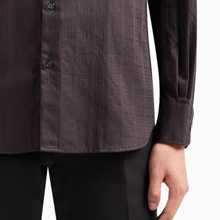 EMPORIO ARMANI FW23 Shirt Men's Black 6R1C86-1NIUZ-F081