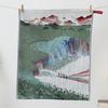 4 Layer Cotton Gauze Kitchen Towel Quick Dry Pure Cotton Dish Cloth Cute Tea Towel  Home Restaurant