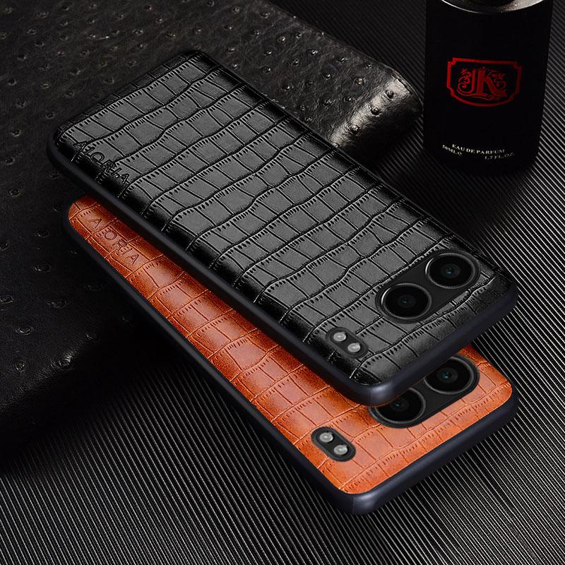 Leather Case For OnePlus Nord 4 Anti-knock Slim Fit Back Cover for OnePlus Nord CE4 Lite Case