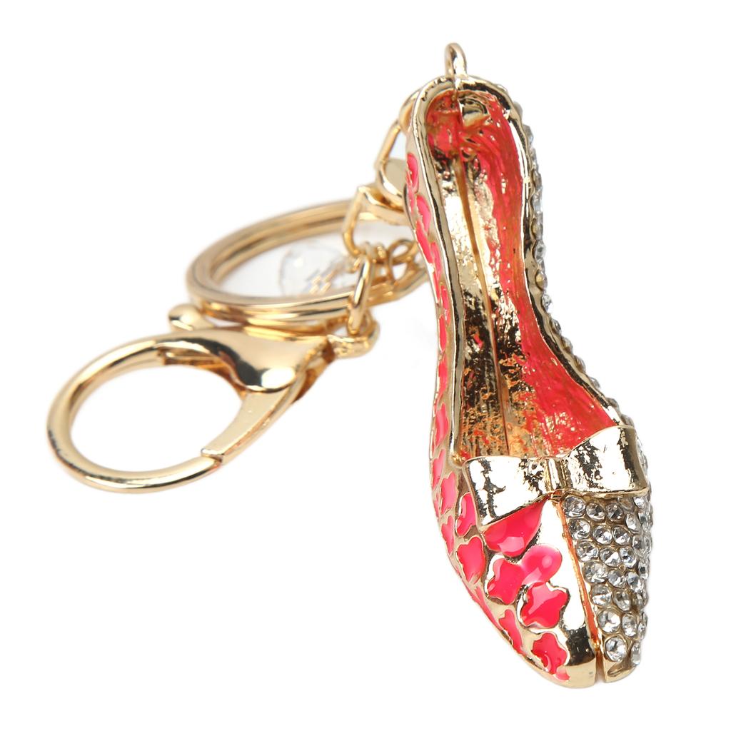 Key Chains Women High Heels Shape Compact Elegant   Pendant for Handbag Decoration