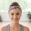 6 PCS Euro-American Style Sports Headband Hip-hop Printed Elastic Hairband  Women