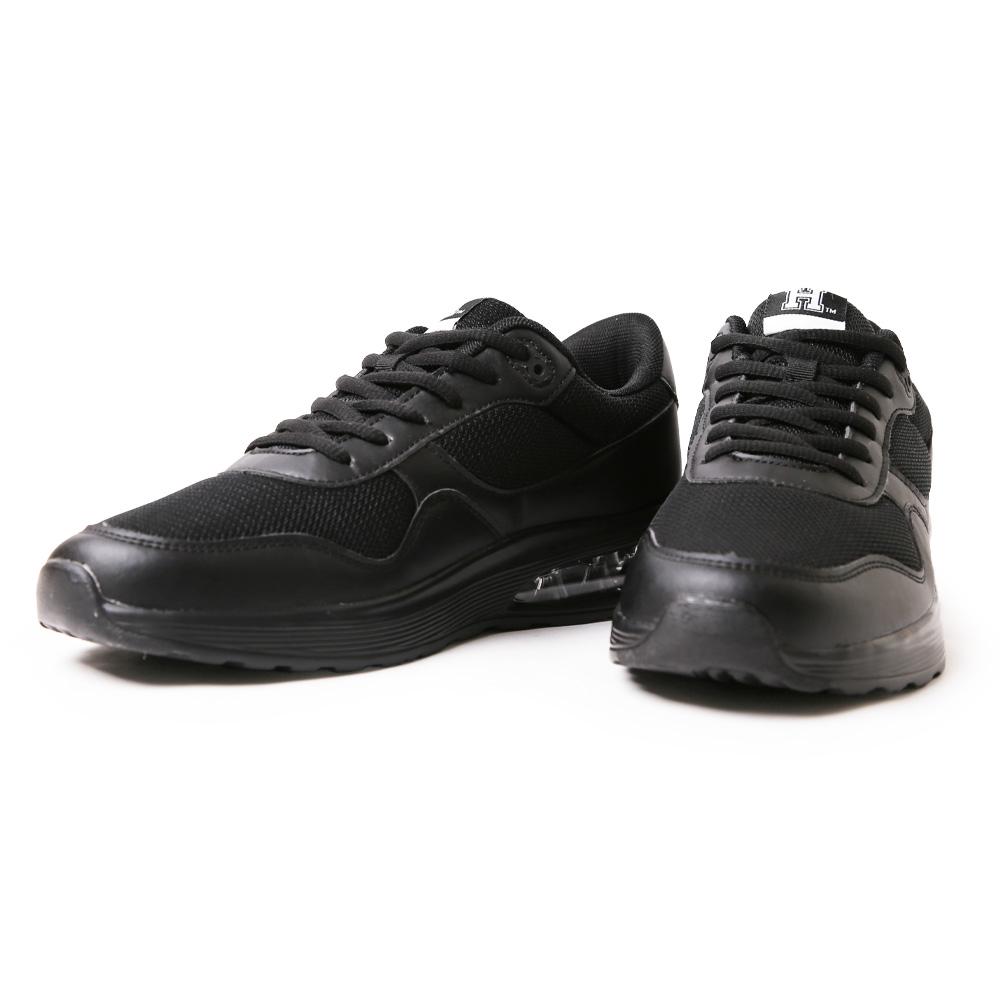 Harvard Shoes Murray Mesh Air Running Shoes Black