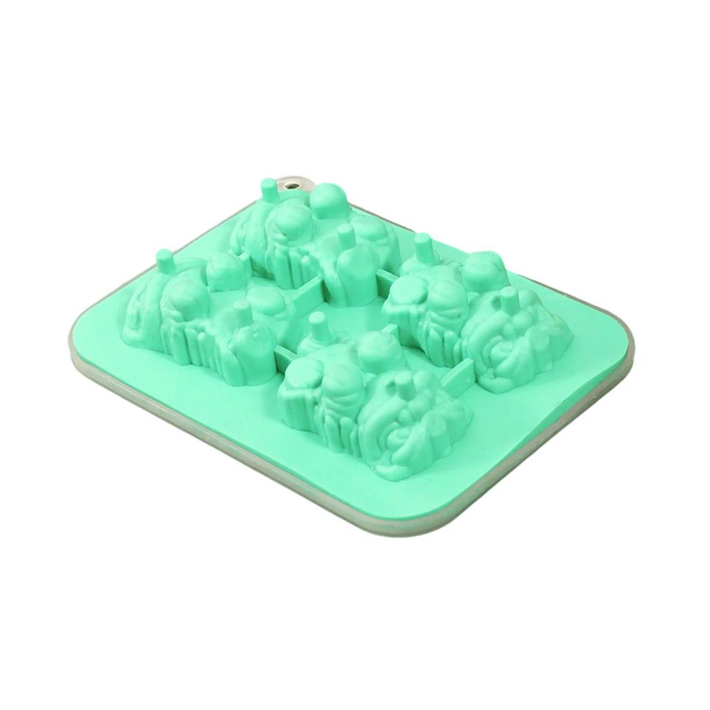 Food Grade Silicone Ice Tray Hanging Cup Lion Shape Ice Mold Reusable Ice Maker for Soup Freezers Wine Juice Enduring