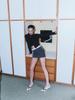 Kkudeubaeng Dark Short Skirt