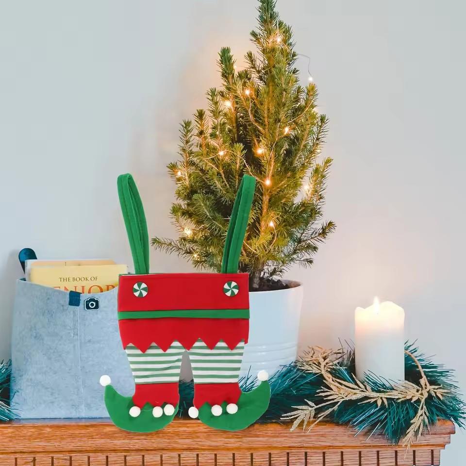 Exquisite Weihnachtsgeschenkatmosphäre Schafft Gute Dinge Weihnachtsdekoration Elfenbeutel Süßigkeitentüte Weihnachtsgeschenk Geschenktüte