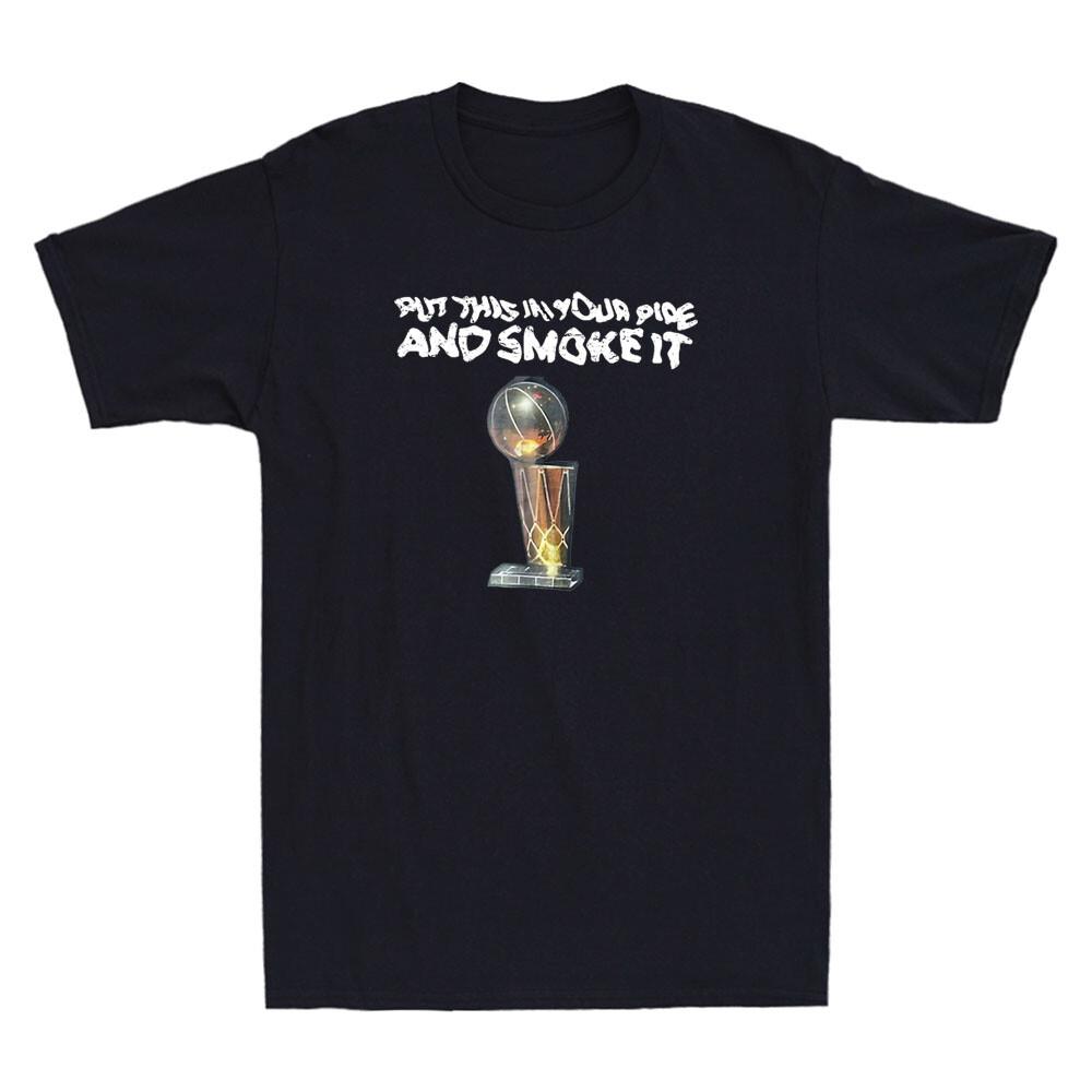 Put This In Your Pipe And Smoke It Funny Graphic Quote Vintage Men s T-Shirt Top XXXXL