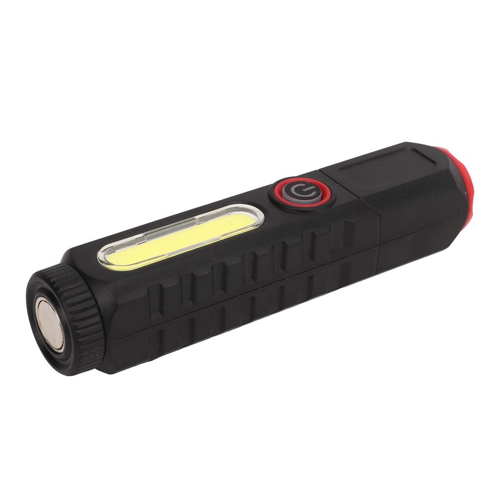 Camping Flashlight 4 Modes   Waterproof Magnetic Tail Hands   COB Light Flashlight with Clip