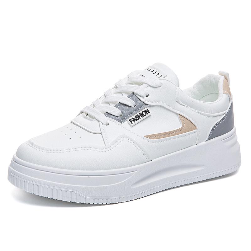 2025 popular spring women's low-top board shoes Korean version fashion versatile little white shoes student non-slip platform sports shoes