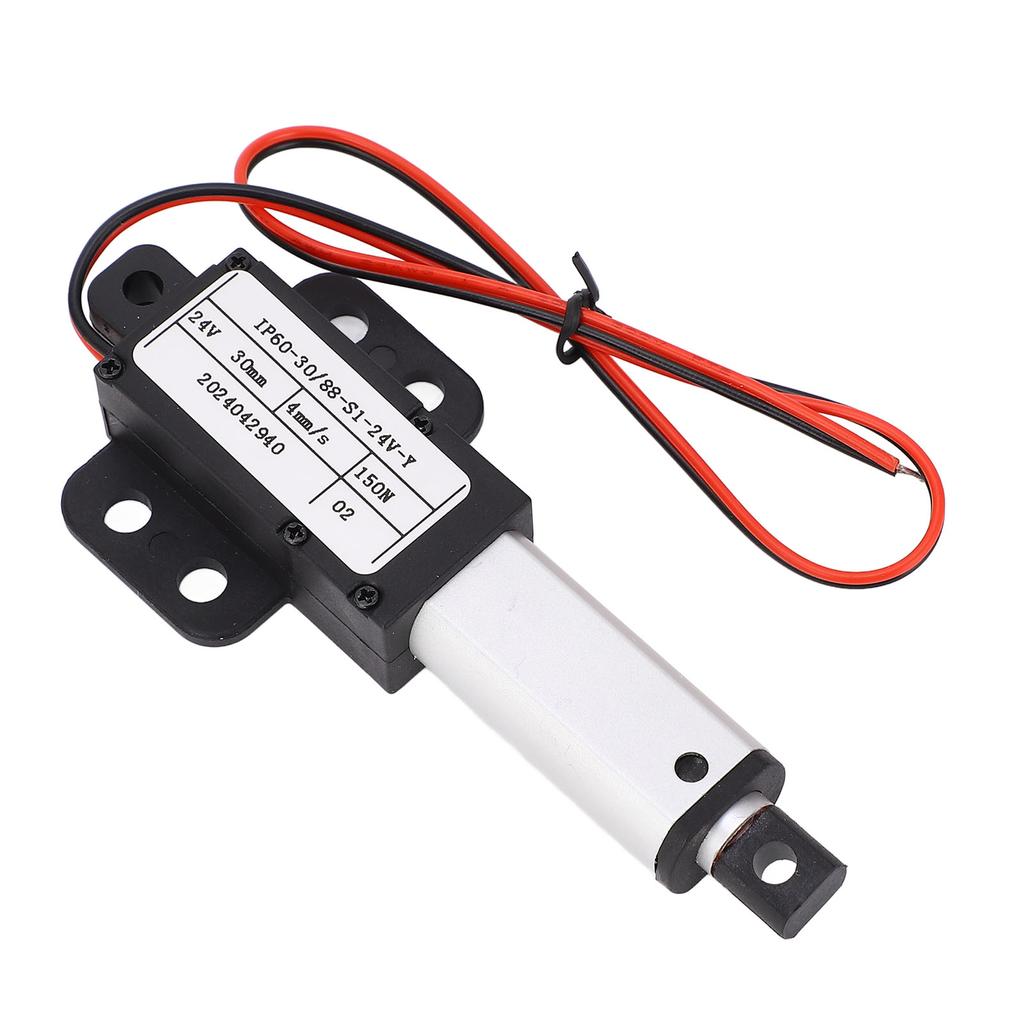 Mini actuator electric DC24V cu aripă, cursă de 30 mm, actuator de mișcare liniară pentru mașină de măturat robotizată