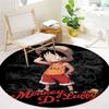 Luffy D Round Area Rug Carpet Rug For Living Room Bedroom Sofa Playroom Decor Nonslip Floor Mat