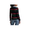 Polo Ralph Lauren Color Block Striped Button Down Long Sleeve Knit Sweater Women Sweater 211A89539-001