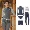 Wetsuit Rash Guard Long Sleeve Short Pants Quick Dry Sun Protection Men Women Surfing Diving Swimming