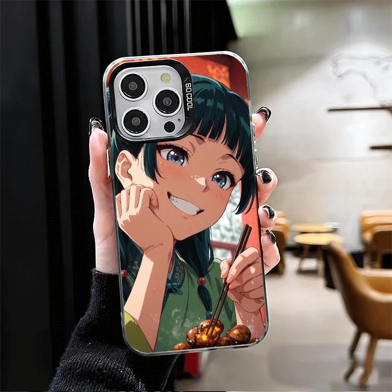 A-Apothecary D-Diaries Anime Soft Phone Case for iPhone 15 16 17 Pro Max 17Air 16E 14 Plus 13 12 Mini Shockproof Cover Back Shel