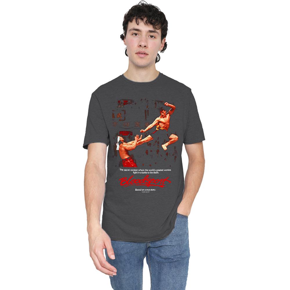 Bloodsport Unisex Adult Poster Heather T-Shirt