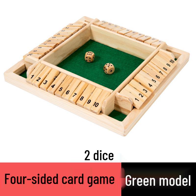 Tiger Flip: Digital Four-Sided Card Game - Multiplayer Party Fun & Educational Toy.