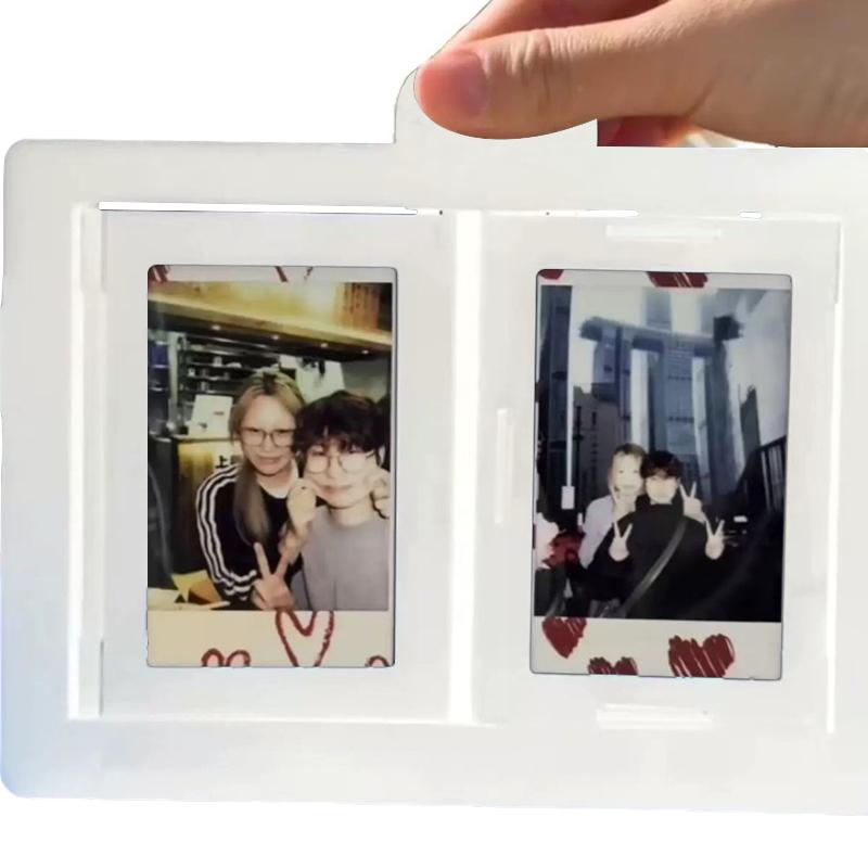 12 Pockets 3D Rotating Photocard Holder Protective Easy To Install Photo Album Rotating Page-Turning Ornaments Multi-Purpose