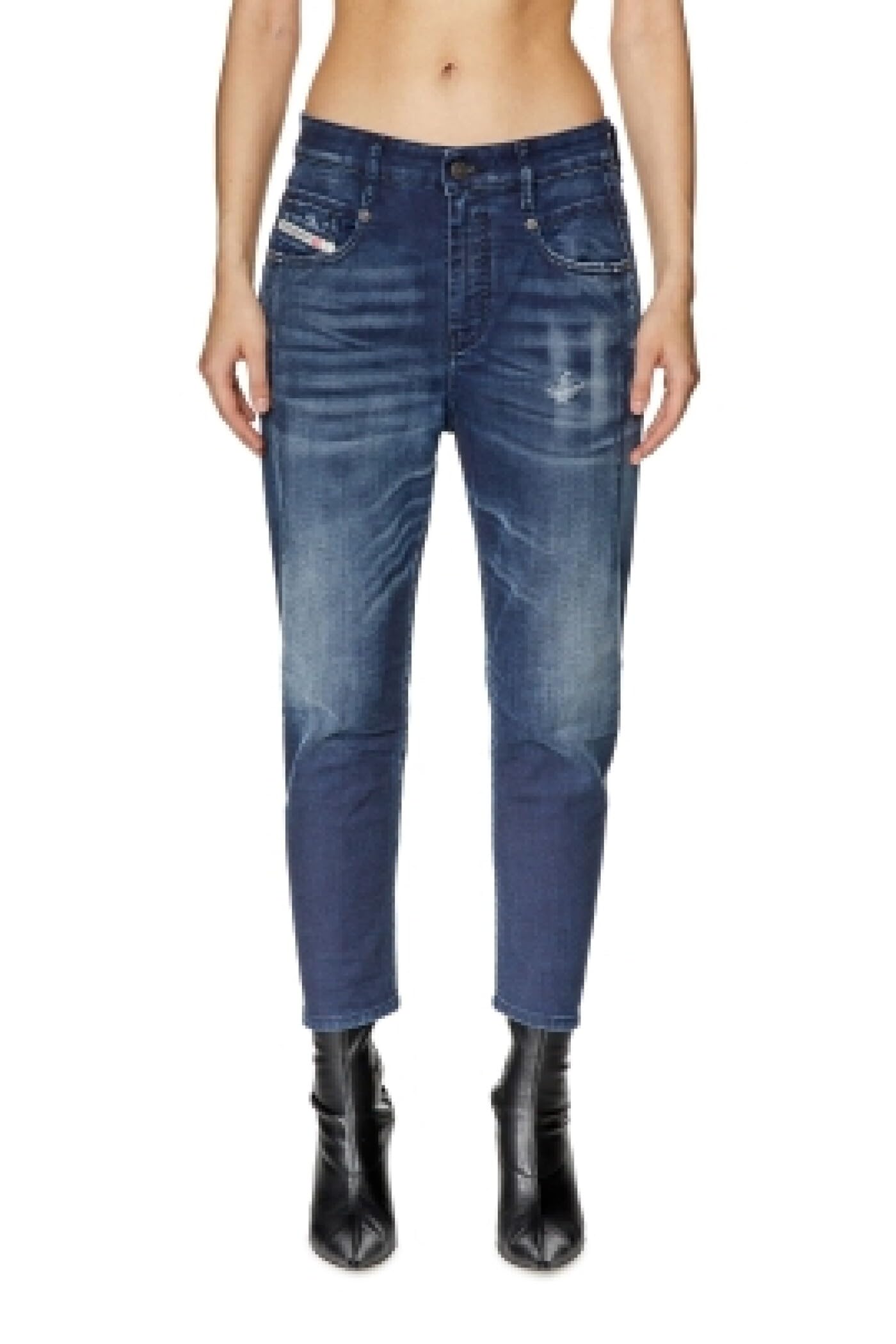 

Diesel Women s Boyfriend Denim Jogger Jeans, 23 inches, Indigo Blue, A11002068FQ