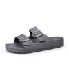 2025 New Men's Outdoor Beach Sandals Non-Slip Double Buckle Strap Comfortable Summer Slides for Casual Walking Water Activities