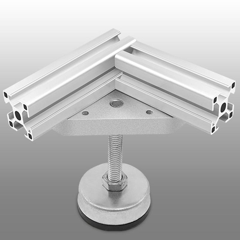 Aluminum Profile Triangular End Face Connecting Plate  30 4040 Profile Anchor Connector  Industrial Aluminum Profile Accessories