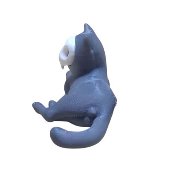 2 buc Suport pentru pix pisică Înfricoșător 3D Imprimat Craniu Pisică Suport pentru pix Pisică Drăguță Pisică Adormită Suport pentru creioane de birou pentru ornamente de birou acasă