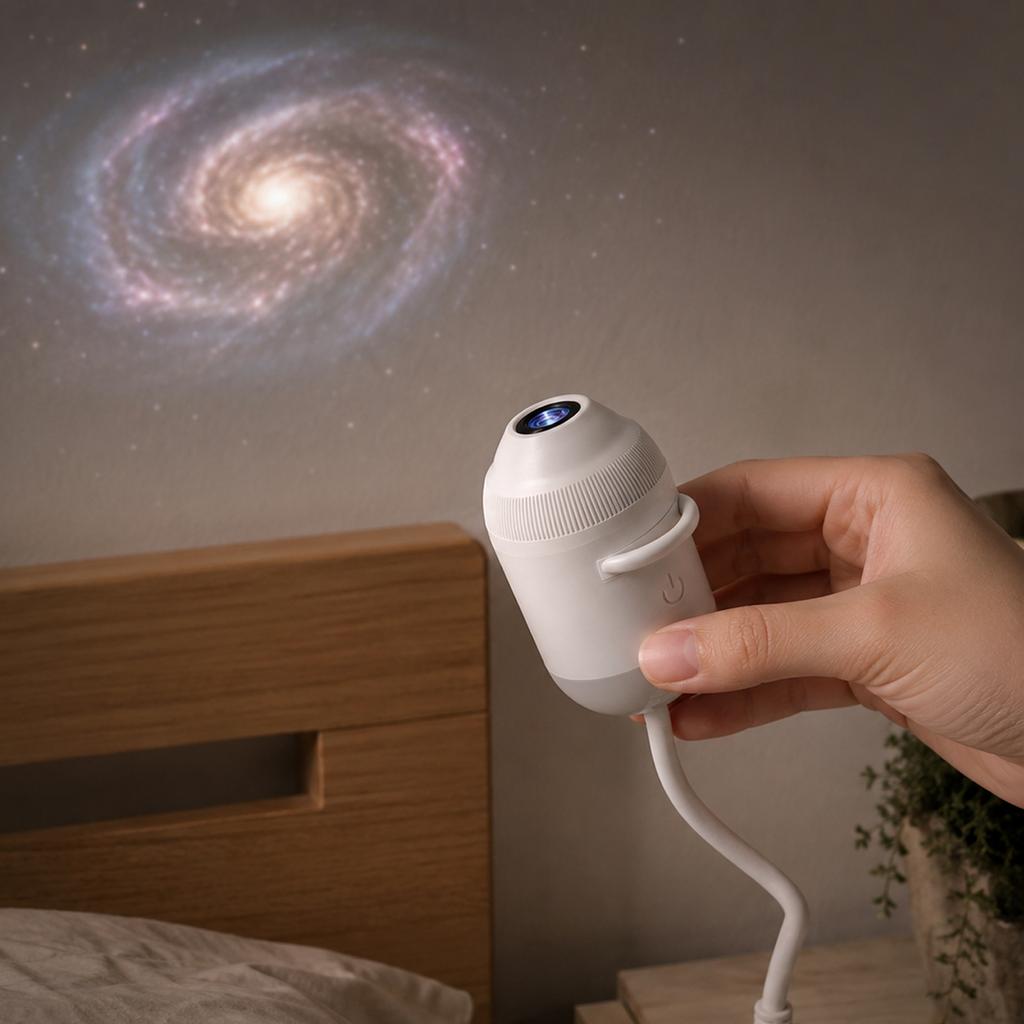 Night Light, Small with Sky Projector for Bedroom Bedside, Soft for Baby Feeding and Sleep
