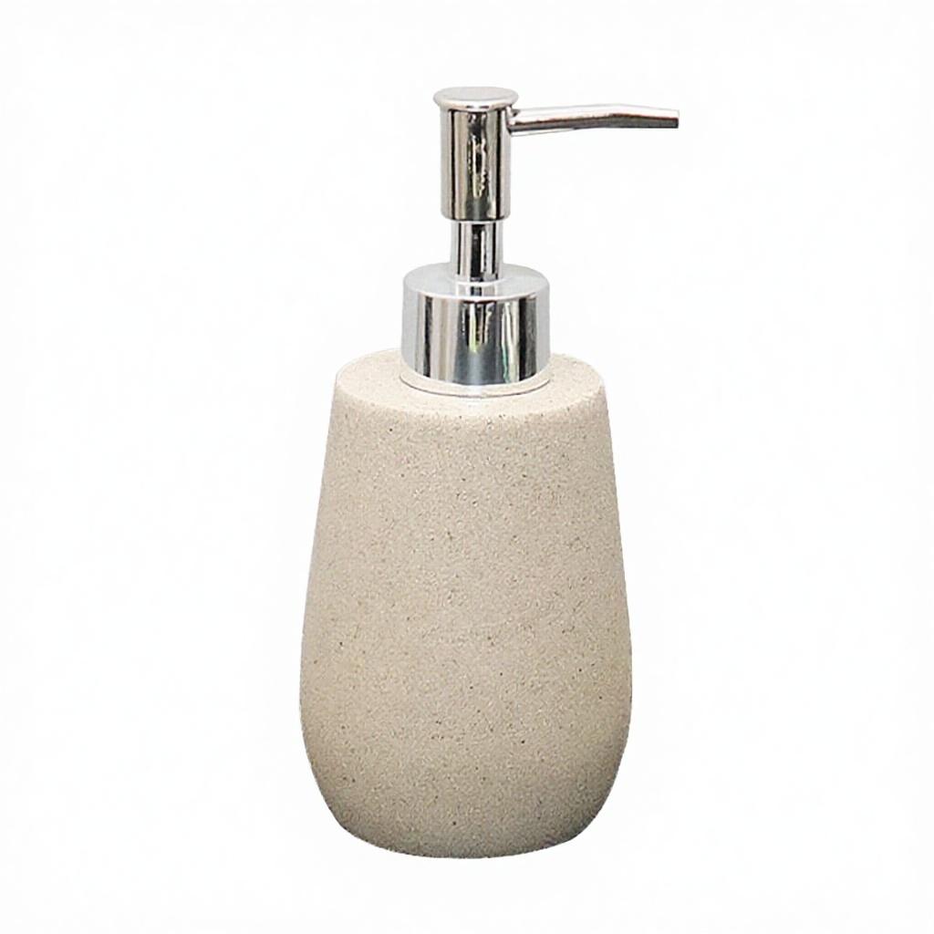 Best-Selling Resin & Stone Modern Refillable Hand Sanitizer Shampoo Soap Body Wash Portioning Bottles Bathroom Use