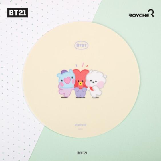 BTS BT21 Offizielles Minini PVC MAUSPAD ROYCHE Authentisch