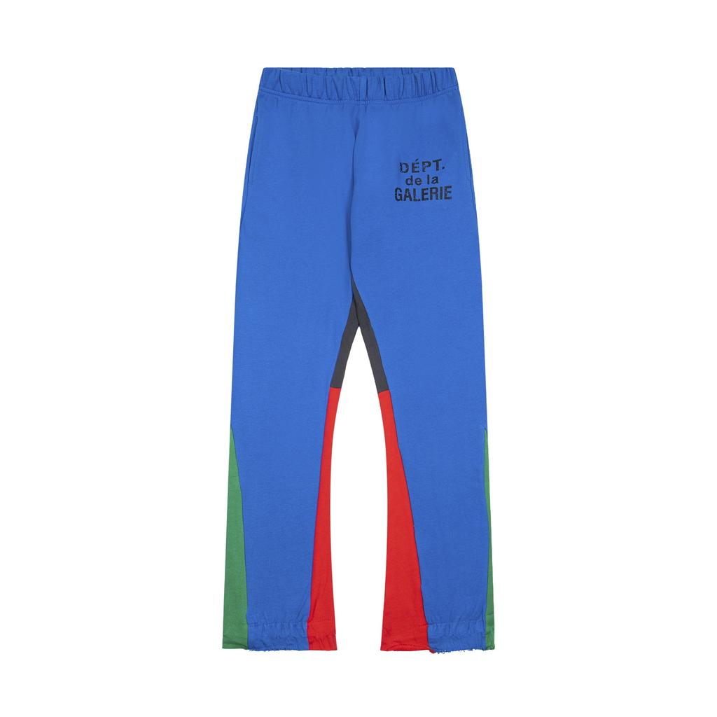 Cross-border Foreign Trade G D Splashing Ink Graffiti Casual Loose Trousers Splicing Couple Leggings Sweatpants Tide Men and Women the Same Style