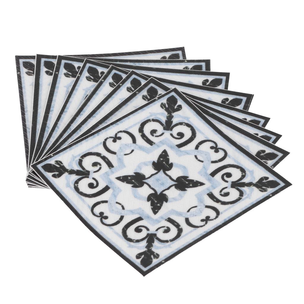20PCS Tile Stickers Self Adhesive PVC Diagonal Sticker Floor Decals Living Room Home Decor