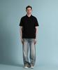 PANICALE Blue Washed Wide Denim Pants