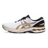 Asics Gel-Kayano 27 Fashionable Comfortable Low-Top Running Shoes Men sneaker White Platinum Red 1011B174-100