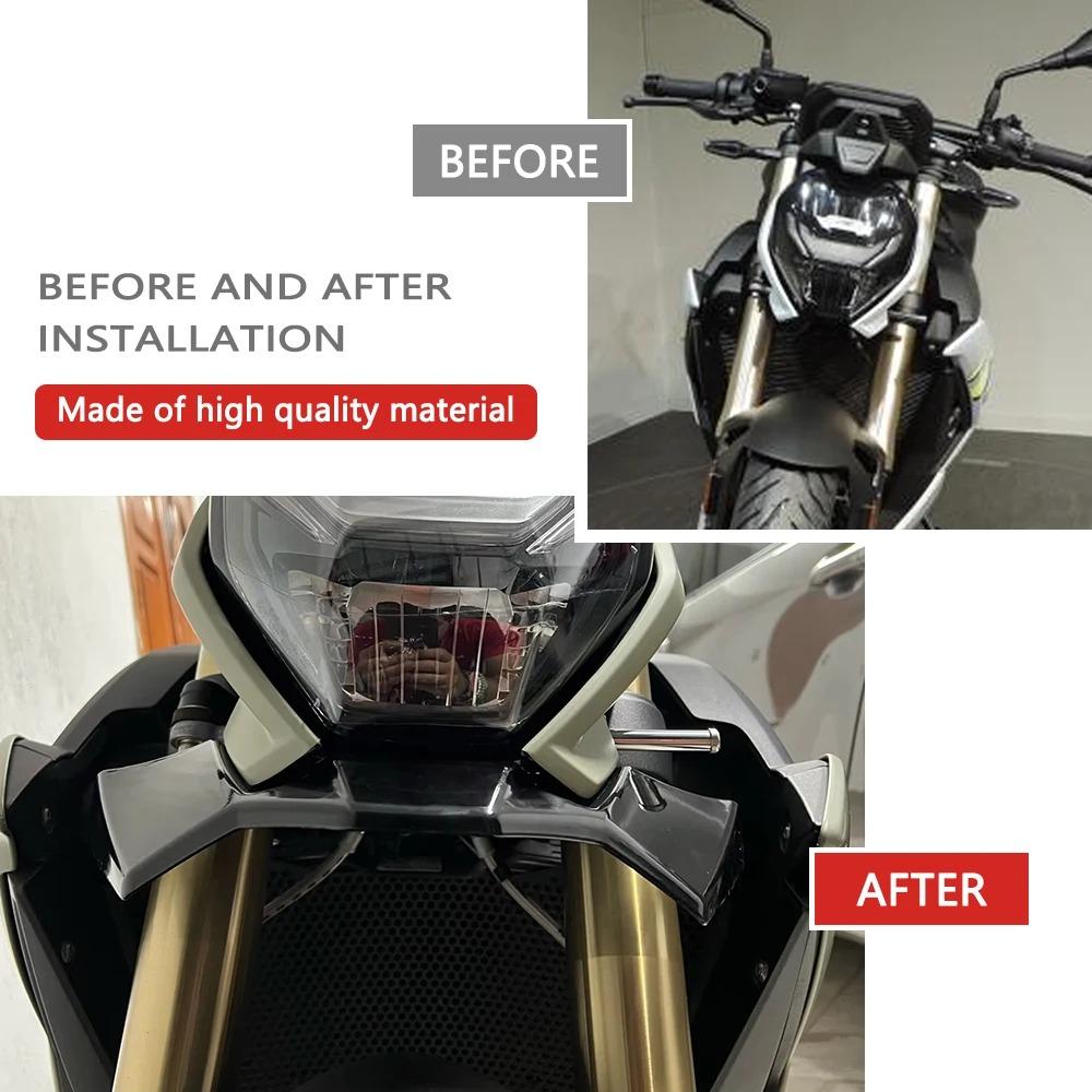 Motorcycle Wing Spoiler For BMW F900R 2024 F 900 R 2021 2022 2023 Aerodynamic Naked Winglet Deflector Downforce Spoilers Kit