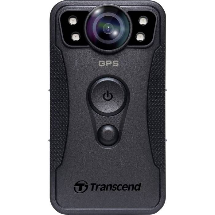 Bodycam - transcend - ts128gdpb40a - resistente agli schizzi - gps/glonass - video 2k