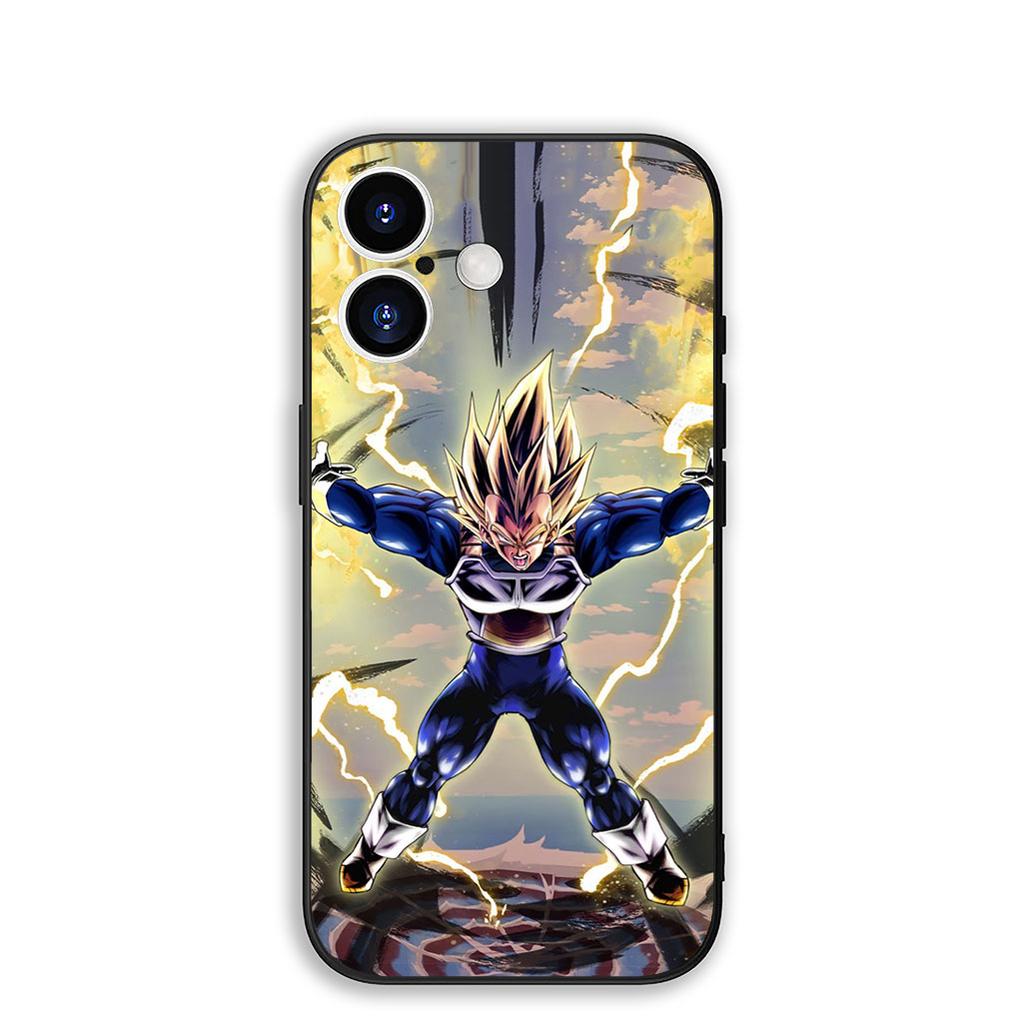 for Motorola Moto G86 G57 G67 G24 G15 G54 Power G13 G14 G34 G35 G45 G60 G53 G55 G64 G75 G72 Case Vegeta IV Dragons Gokus Balls Z