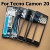 Střední rámeček pro Tecno Camon 20 Přední zadní rámeček Pouzdro Přední rámeček Obrazovky Podpora LCD