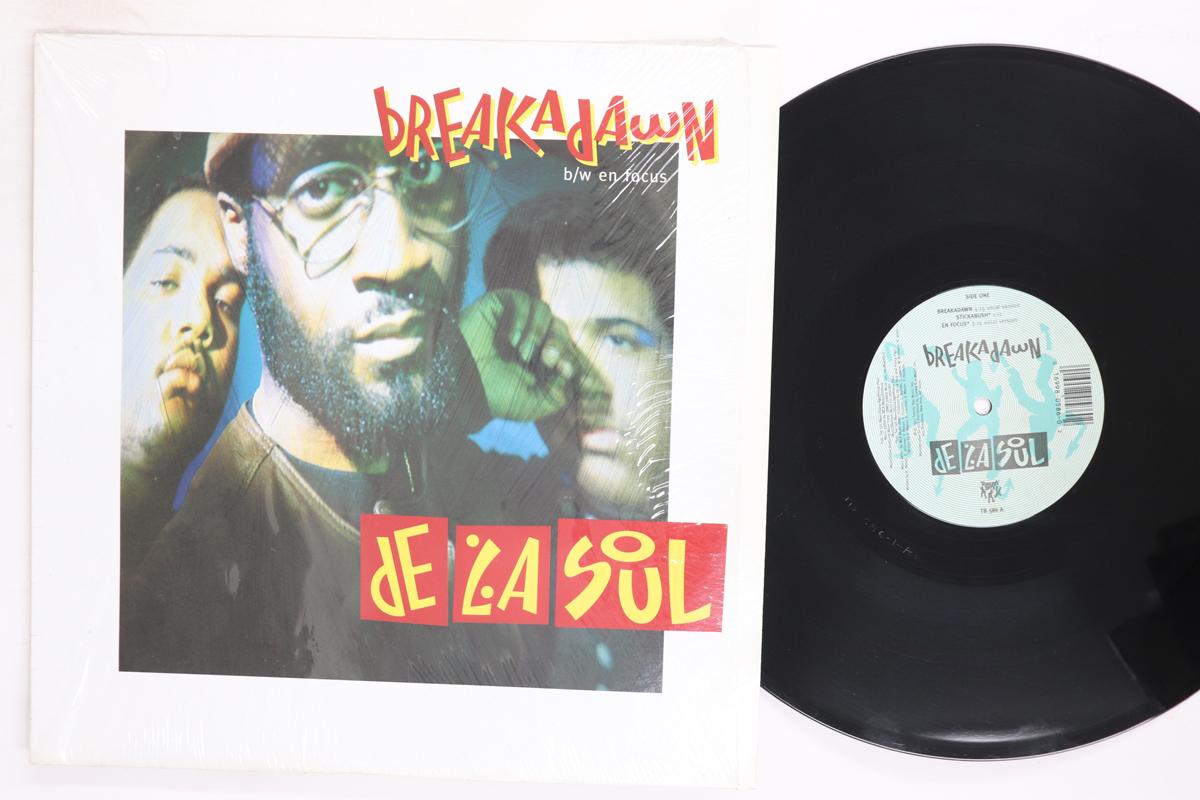 

12inch Record DE LA SOUL Breakadawn En Focus TB586 Tommy Boy 1993 US Rap HipHopRB Used