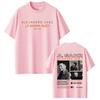 Unisex Women Hiphop Tshirts Singer Alejandro Sanzs Y AHORA QUÉ TOUR 2026 Album Print Tshirt Casual Cotton Oversized Tshirts