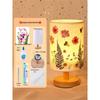 Dried Flower Embossed Table Lamp DIY Kit - Creative Gift for Team Building and National Day Festivities