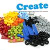 Classic Blocks Wheel, Axle and Tire Set, Over 400 Car Parts, Educational Technical Vehicle Building Kit