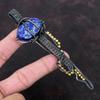 Lapis Lazuli Gemstone Pendant Copper Wire Wrapped Pendant Lapis Lazuli Jewelry Handmade Pendant Copper Designer Jewelry Key Pendant For Gift