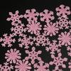 50Pcs 3D Snowflake Stickers for Walls Glow In Dark Christmas Party Home Decor Fluorescent Window Ceiling Application