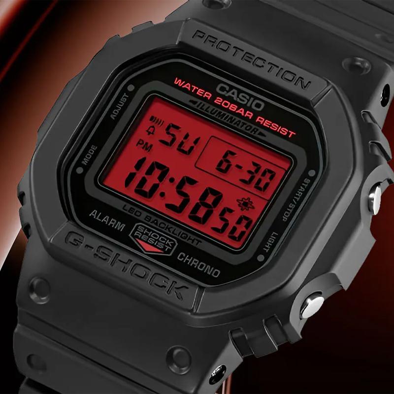 G-SHOCK by Casio Watch Black Men Watches DW5600BBR-1