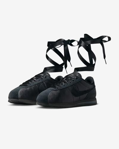 Nike Cortez Textile Casual shoes Women's FV5420-002 Black Size