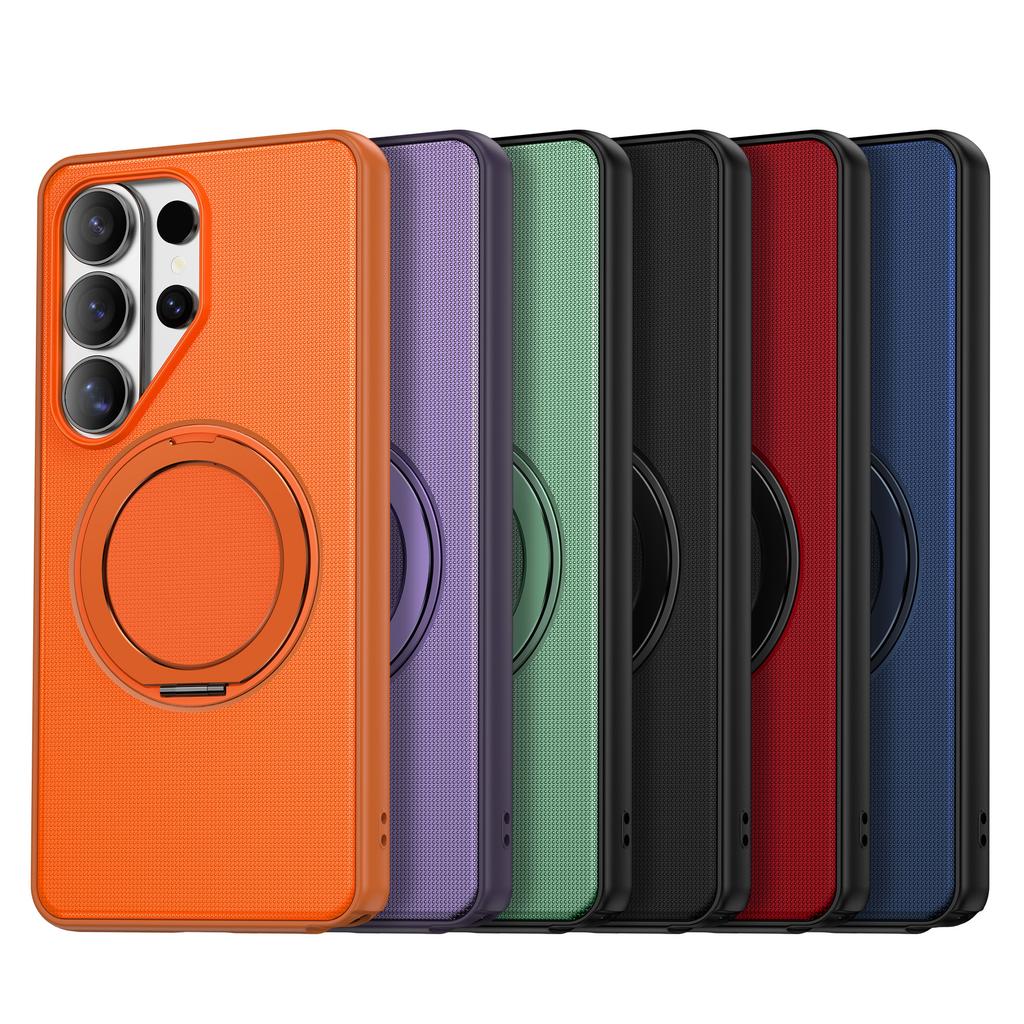 360° Magnetic Holder For Magsafe Case For Samsung Galaxy S26 S25 S24 Ultra Plus A27 A57 A37 A17 A07 A56 A36 A26 A16 Cover Funda