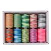 High Strengths Polyester Sewing Thread 8 Color for Fabrics Industrial Machine Use Sturdy Stitching